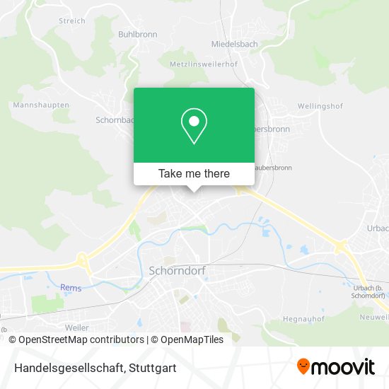 Handelsgesellschaft map