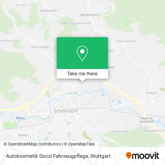 Autokosmetik Doczi Fahrzeugpflege map