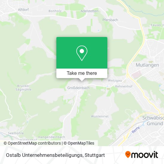 Ostalb Unternehmensbeteiligungs map