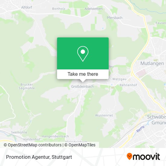 Promotion Agentur map