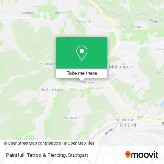 Paintfull. Tattoo & Piercing map