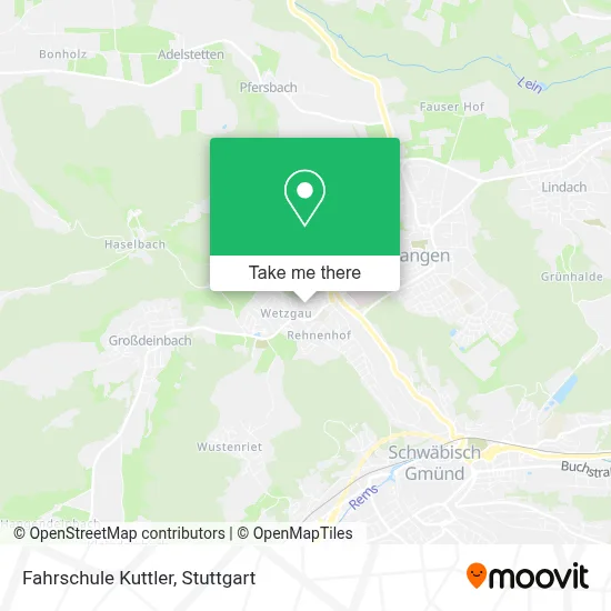 Fahrschule Kuttler map