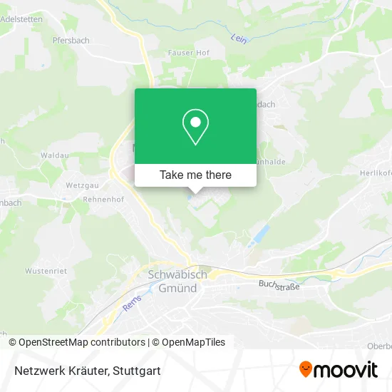 Карта Netzwerk Kräuter