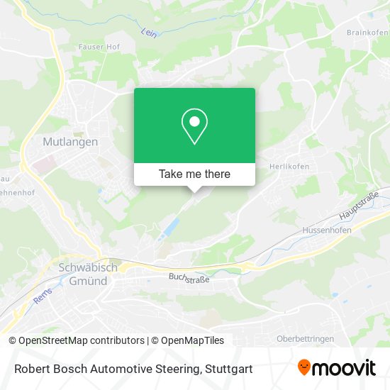 Robert Bosch Automotive Steering map