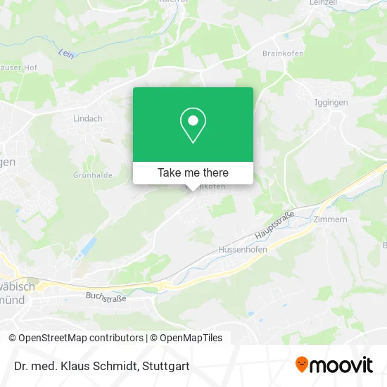 Карта Dr. med. Klaus Schmidt