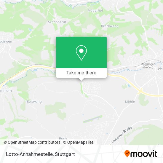 Lotto-Annahmestelle map