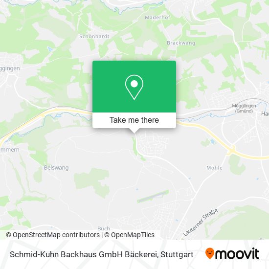 Карта Schmid-Kuhn Backhaus GmbH Bäckerei