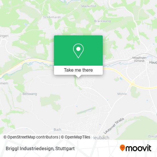 Briggl Industriedesign map