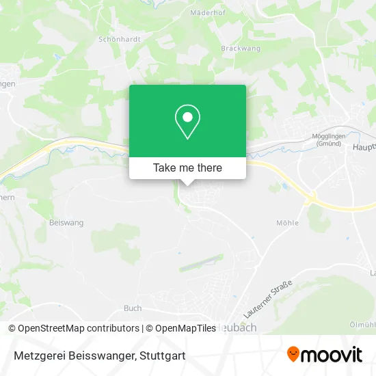 Карта Metzgerei Beisswanger