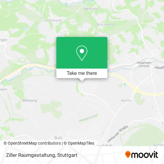 Карта Ziller Raumgestaltung