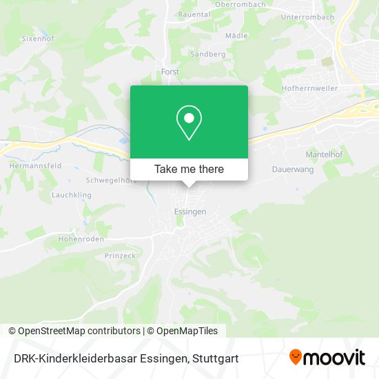 Карта DRK-Kinderkleiderbasar Essingen