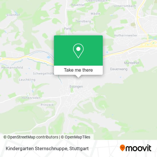 Карта Kindergarten Sternschnuppe