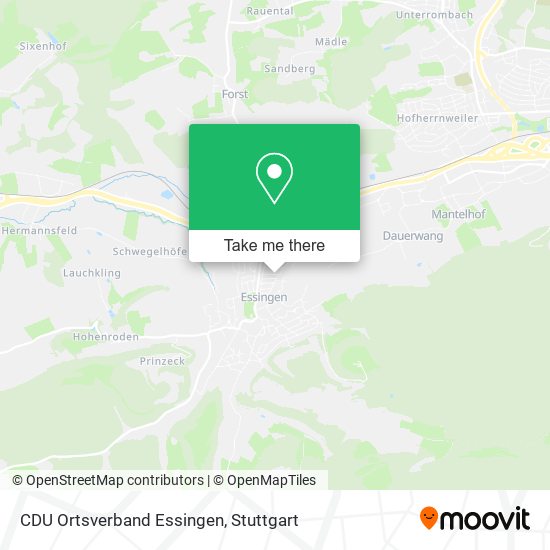 CDU Ortsverband Essingen map