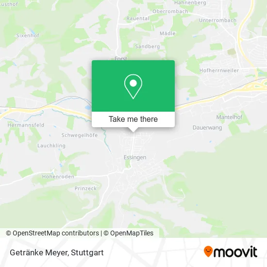 Карта Getränke Meyer