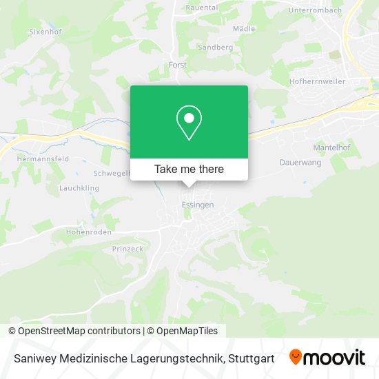 Saniwey Medizinische Lagerungstechnik map