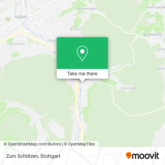 Карта Zum Schützen