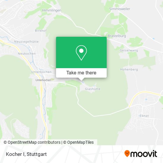 Kocher I map