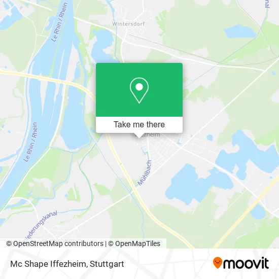 Карта Mc Shape Iffezheim