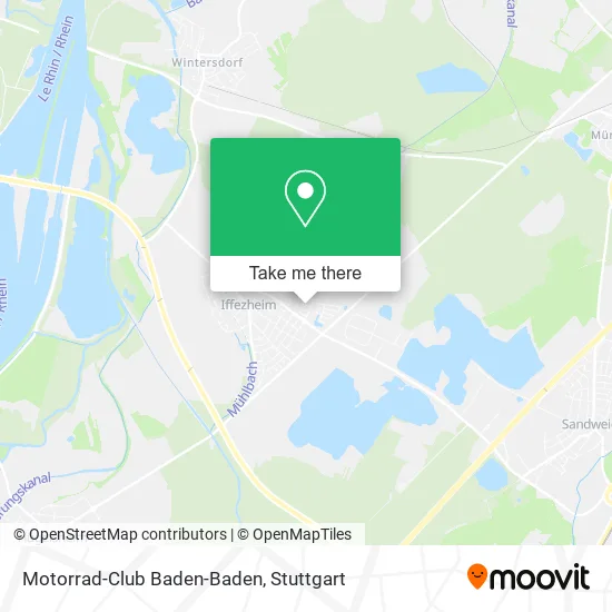 Карта Motorrad-Club Baden-Baden
