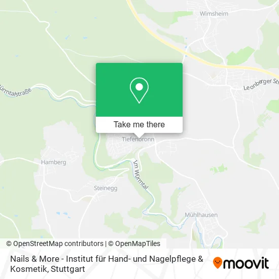 Карта Nails & More - Institut für Hand- und Nagelpflege & Kosmetik