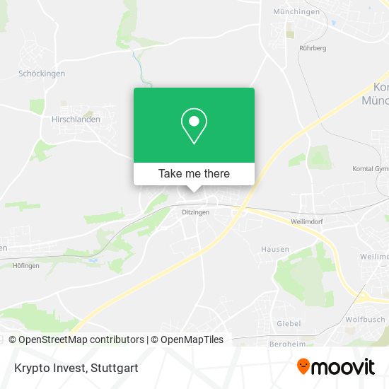 Krypto Invest map