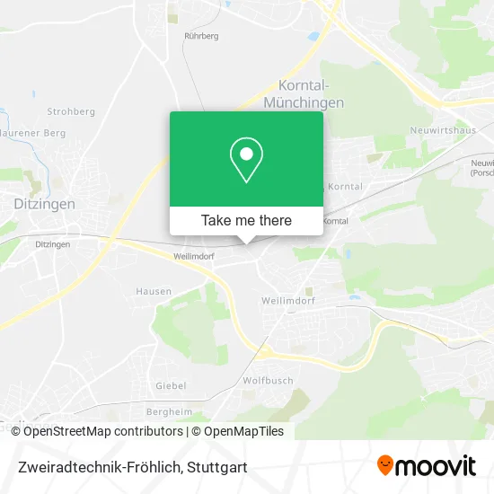 Карта Zweiradtechnik-Fröhlich