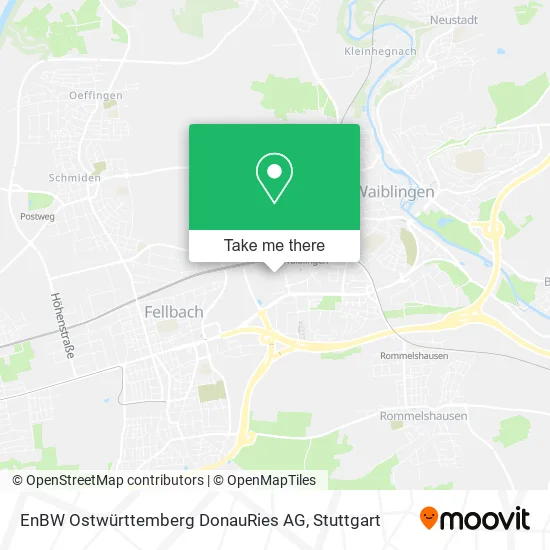 Карта EnBW Ostwürttemberg DonauRies AG