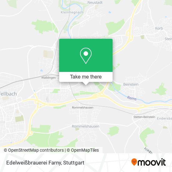 Edelweißbrauerei Farny map