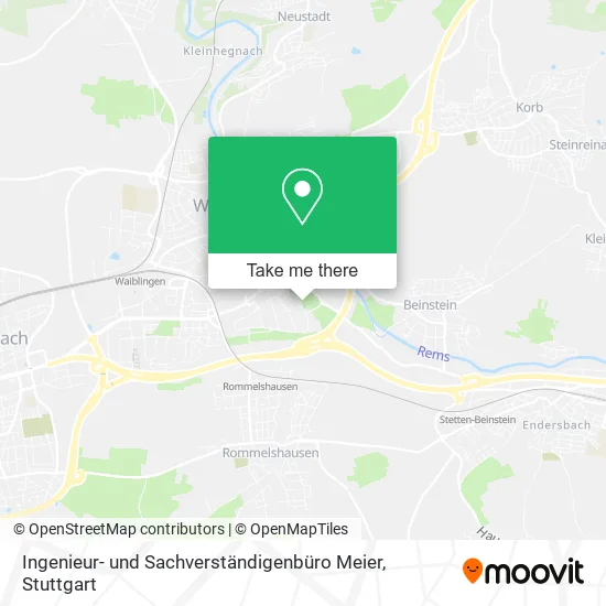 Карта Ingenieur- und Sachverständigenbüro Meier