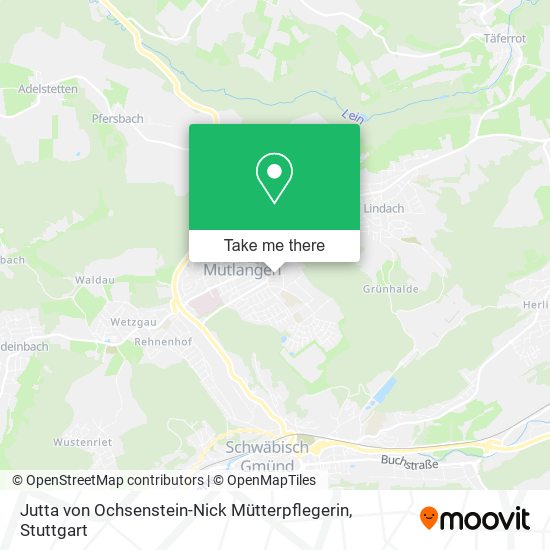 Jutta von Ochsenstein-Nick Mütterpflegerin map
