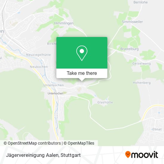 Jägervereinigung Aalen map