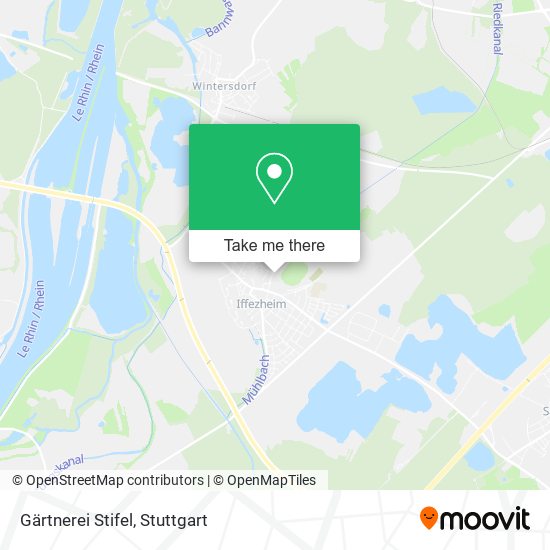 Gärtnerei Stifel map