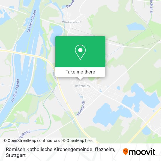 Römisch Katholische Kirchengemeinde Iffezheim map