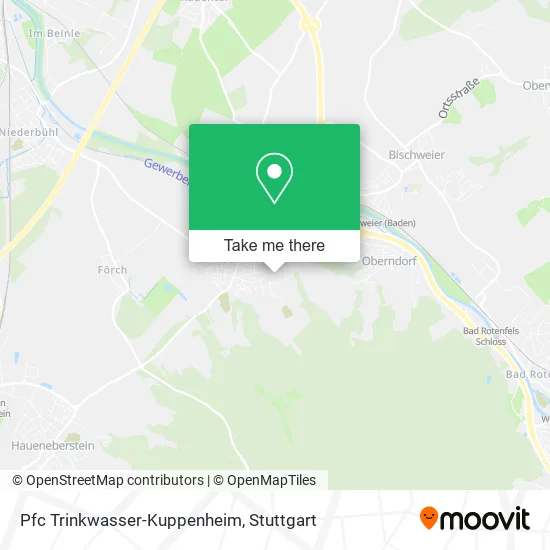 Карта Pfc Trinkwasser-Kuppenheim