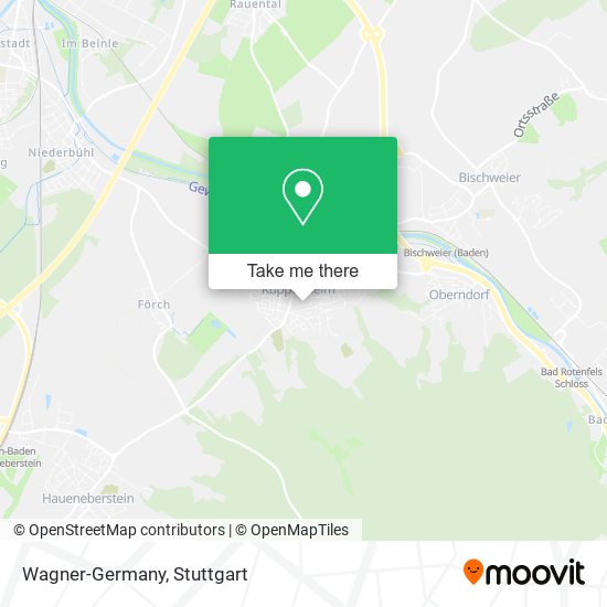 Wagner-Germany map