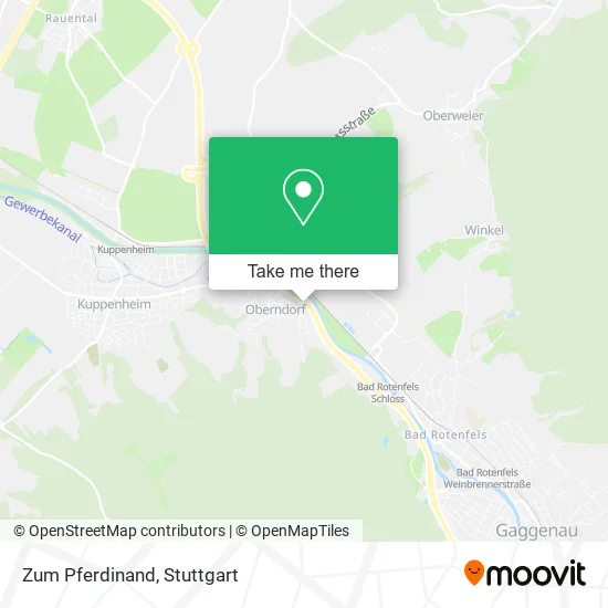 Карта Zum Pferdinand