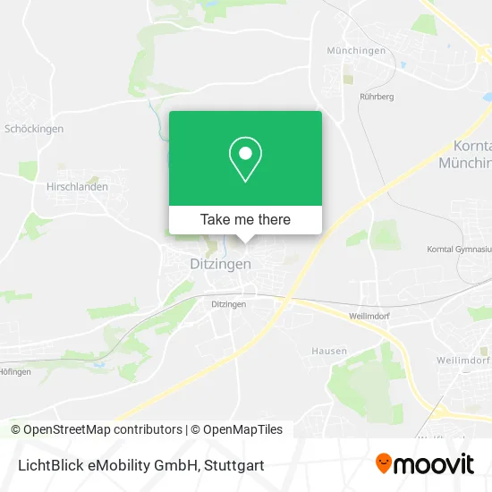 Карта LichtBlick eMobility GmbH
