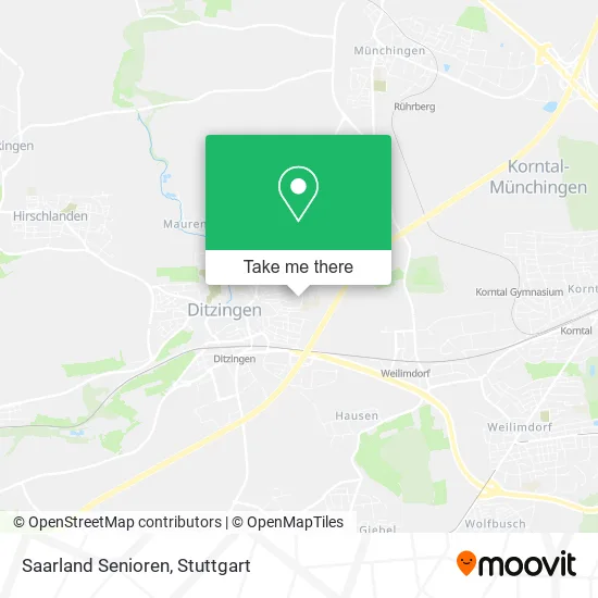 Карта Saarland Senioren