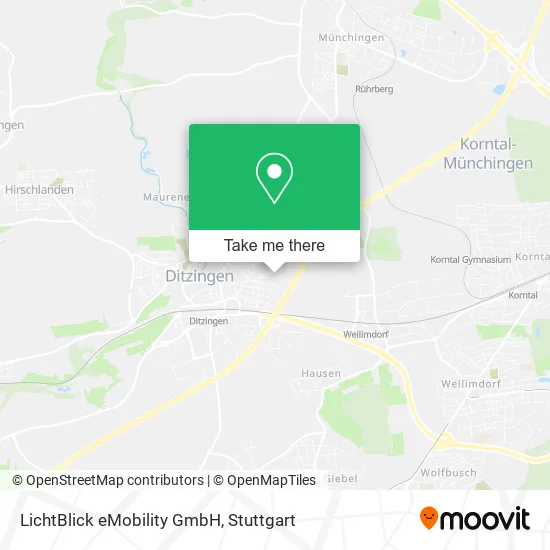 Карта LichtBlick eMobility GmbH