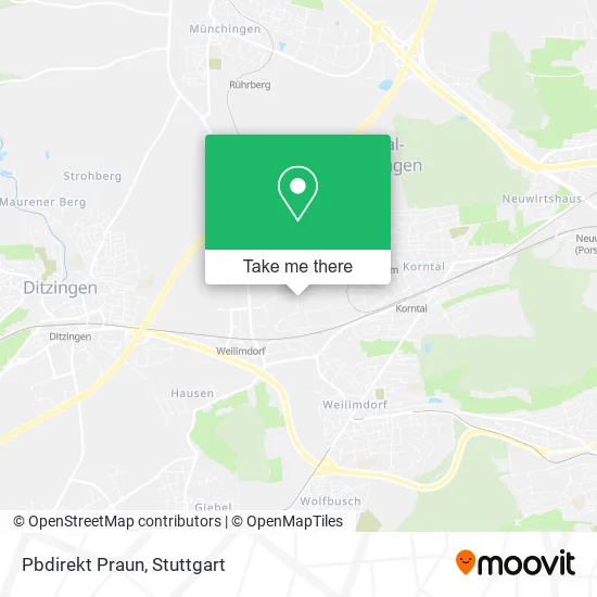 Карта Pbdirekt Praun