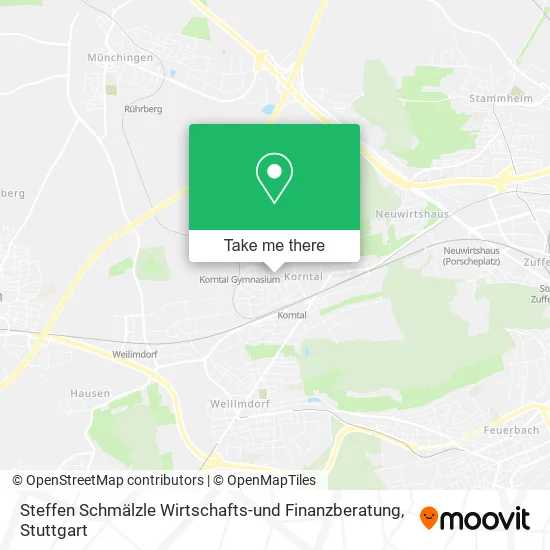 Карта Steffen Schmälzle Wirtschafts-und Finanzberatung
