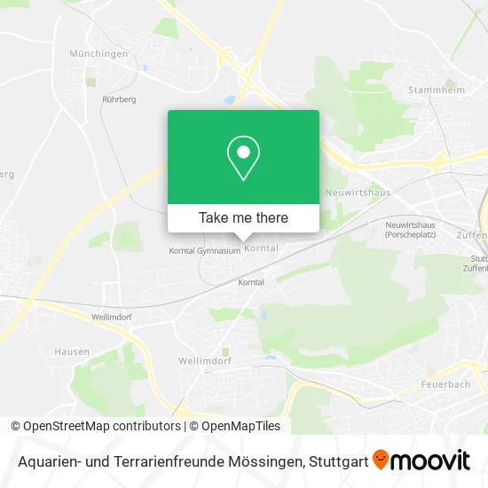 Карта Aquarien- und Terrarienfreunde Mössingen