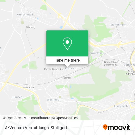 Карта A/Ventum Vermittlungs