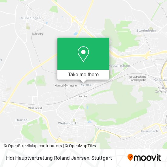 Hdi Hauptvertretung Roland Jahrsen map
