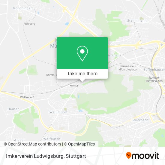 Imkerverein Ludwigsburg map