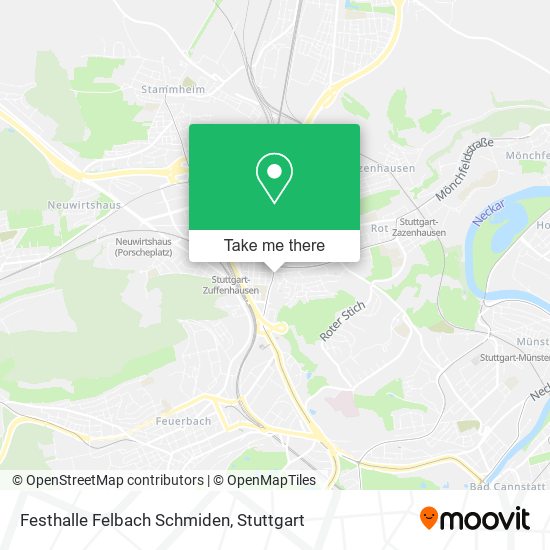 Festhalle Felbach Schmiden map