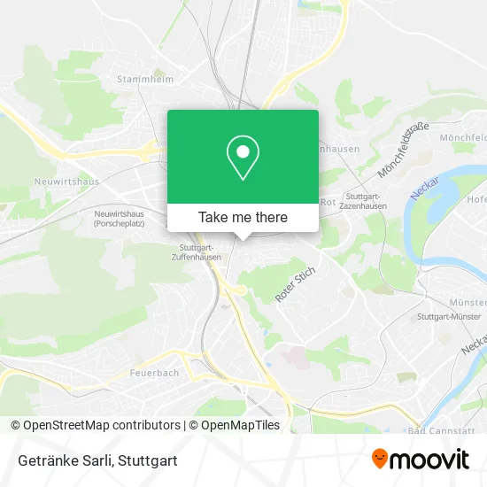 Карта Getränke Sarli