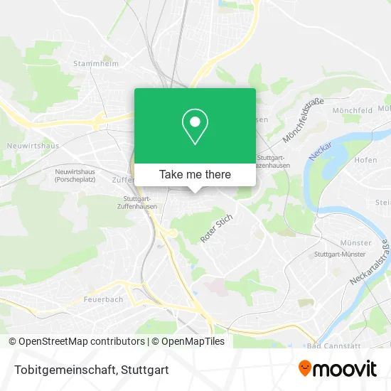 Карта Tobitgemeinschaft