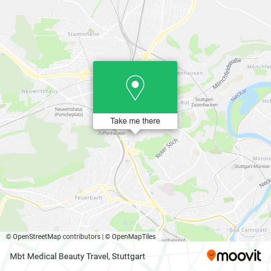 Mbt Medical Beauty Travel map