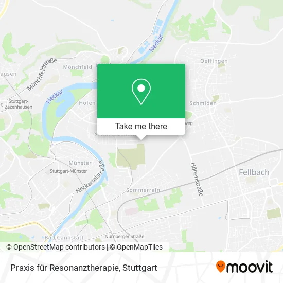 Карта Praxis für Resonanztherapie